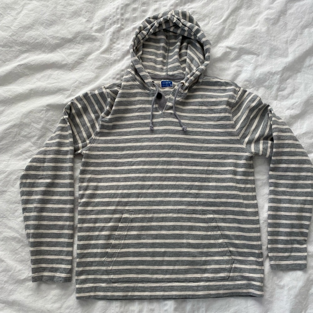 J.Crew stripped men’s size medium hoodie